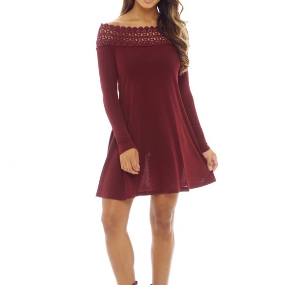 Last chance ‼️ Off the shoulder swing dress - Picture 3 of 5